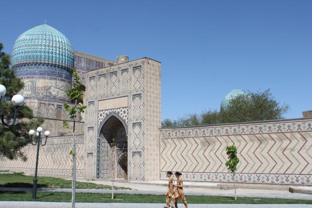 <p><strong>Bibi-Khanym Cami</strong><br />Samarkand, Özbekistan </p>