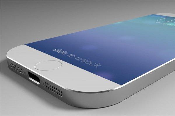 'Home' tuşunda 5S'teki gibi parlak halka görünmüyor