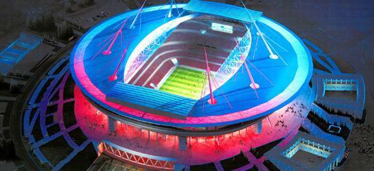 <p><strong>New Zenit Stadium</strong><br />Zenit St. Petersburg</p>