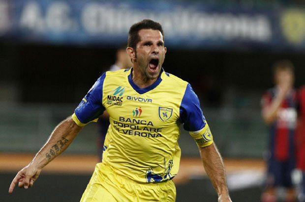 <p>Sergio Pellissier 16 yıldır Chievo'da</p>
