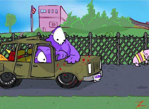 Dad n' Me  Oyunda agresif yapıdaki bir genci canlandırıyorsunuz.