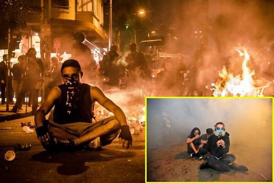 <p>Türkiye Gezi Parkı'nda yaşanan olayların bir benzeri bugün Brezilya'da yaşanıyor... Türkiye'deki olayları planlayan kışkırtan eller bugün aynı oyunu Brezilya'da sergiliyor...</p>