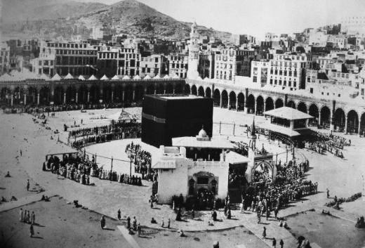 <h2>20. yüzyılın başında Kabe.</h2>