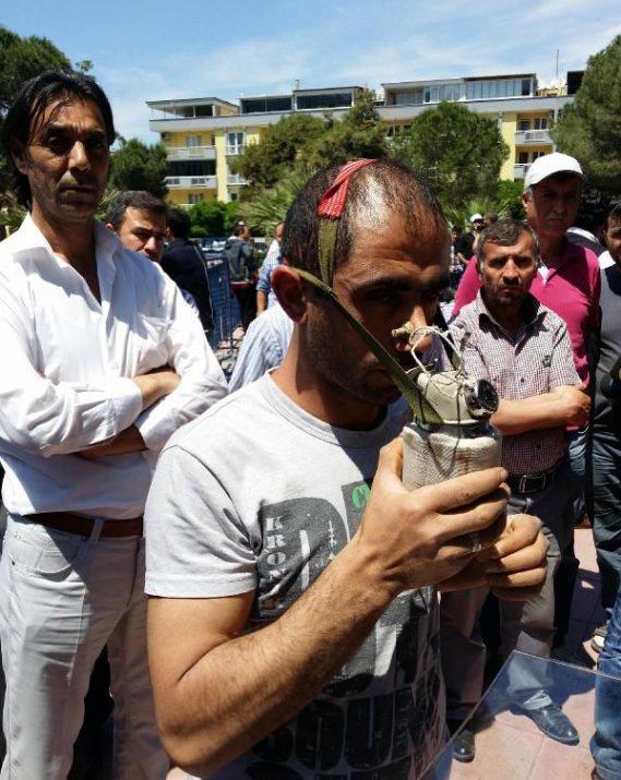 Karbonmonoksit gazından korunmaları i&ccedil;in iş&ccedil;ilere dağıtılan gaz maskelerinin &Ccedil;in yapımı olduğu, son kullanım tarihlerinin ge&ccedil;tiği, k&uuml;flendiği ve kullanımının da &ccedil;ok ilkel şekilde yapılabildiği g&ouml;r&uuml;ld&uuml;.