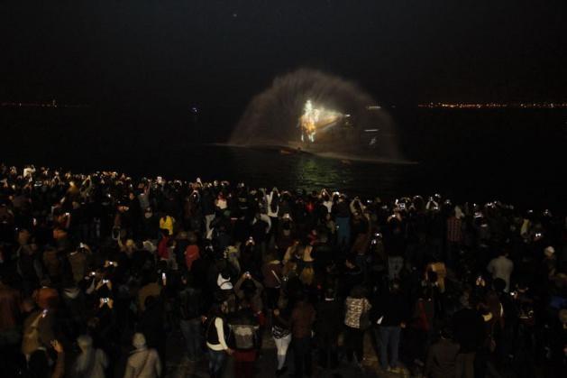 Konuşmanın ardından, Boğaziçi Caz Korosu konser verdi.