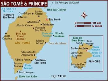 São Tomé ve Príncipe São Tomé ve Príncipe ya da resmî adıyla São Tomé ve Príncipe Demokratik Cumhuriyeti, Orta Batı Afrika'nın Gine Körfezi açıklarında bir ada ülkesidir. Ülke, Sao Tome ve Principe adlı iki adadan oluşur.
