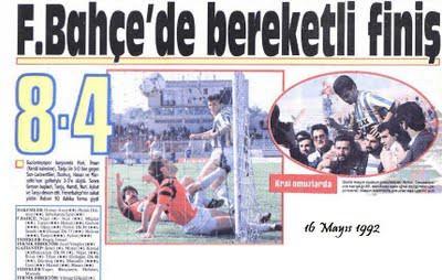<p>- En gollü maç: 1991-1992 sezonunda Fenerbahçe-Gaziantepspor (8-4)</p>