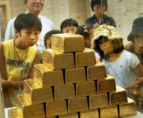 8. Japonya  Japonya’nın elindeki resmi altın rezervi oranı 765,2 ton. Altının ülkenin döviz rezervindeki oranı yüzde 3,3. Japonya’nın altın rezervi 1950 yılında sadece 6 tondu.