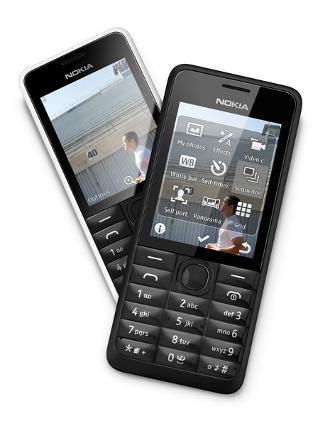 Nokia'nın tanıttığı ikinci telefon ise yine başlangıç seviyesinde yer alan Nokia 301'di. 2.4 inç'lik ekranıyla Nokia 105'ten daha büyük bir ekrana sahip olan cihazda akıllı kamera ve 3.5G HSPA ağ teknolojisi de destekleniyor.  Nokia Series 40 işletim sistemi altında çalışan cihaz, klasik fiziksel klavyesiyle geliyor. 3.2 megapiksel dahili kamerasıyla dikkat çeken Nokia 301, 20 saate kadar kesintisiz konuşma süresine imkan veriyor. 