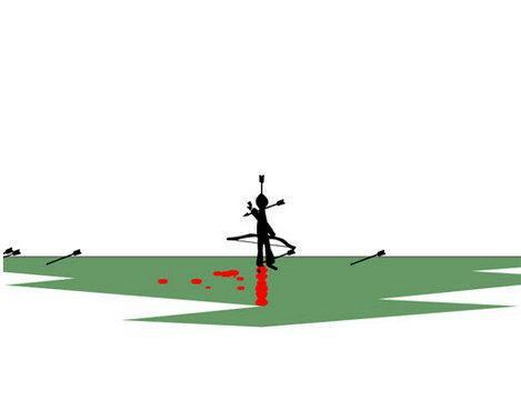 Bowman  Bowman'de yayınızla birlikte hedefinizi doğru bir şekilde belirleyerek, hedefi 12'den vurmaya çalışıyorsunuz.