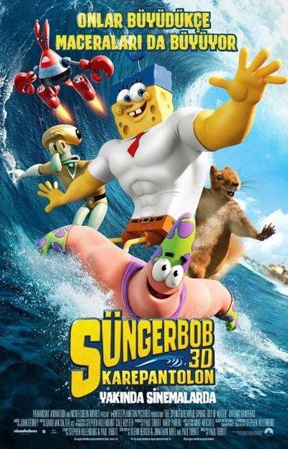 <p><strong>Film: Sünger Bob Kare Pantolon 3D</strong><br />
Vizyon tarihi: 06.02.15<br />
Toplam seyirci: 364.853</p>