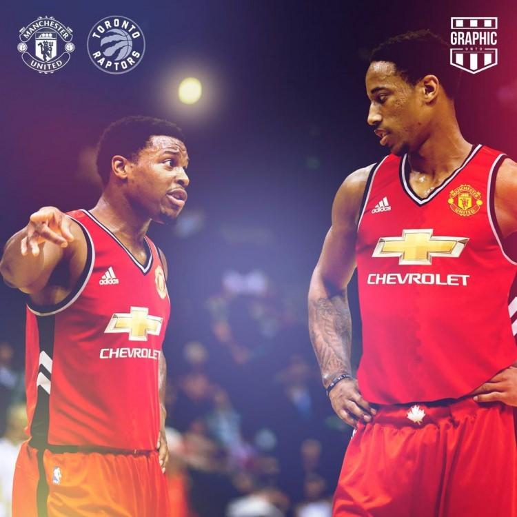 <p>Toronto Raptors - MANCHESTER UNITED</p>