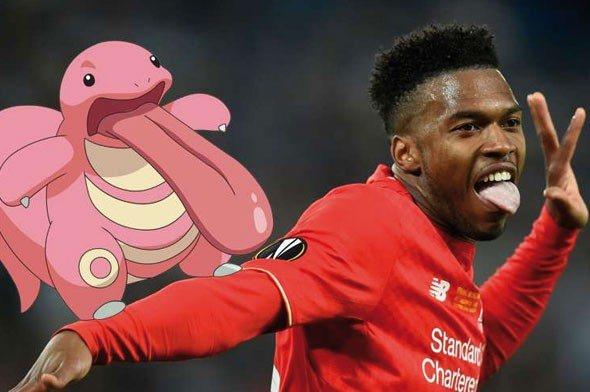 <p>Daniel Sturridge - Lickitung</p>