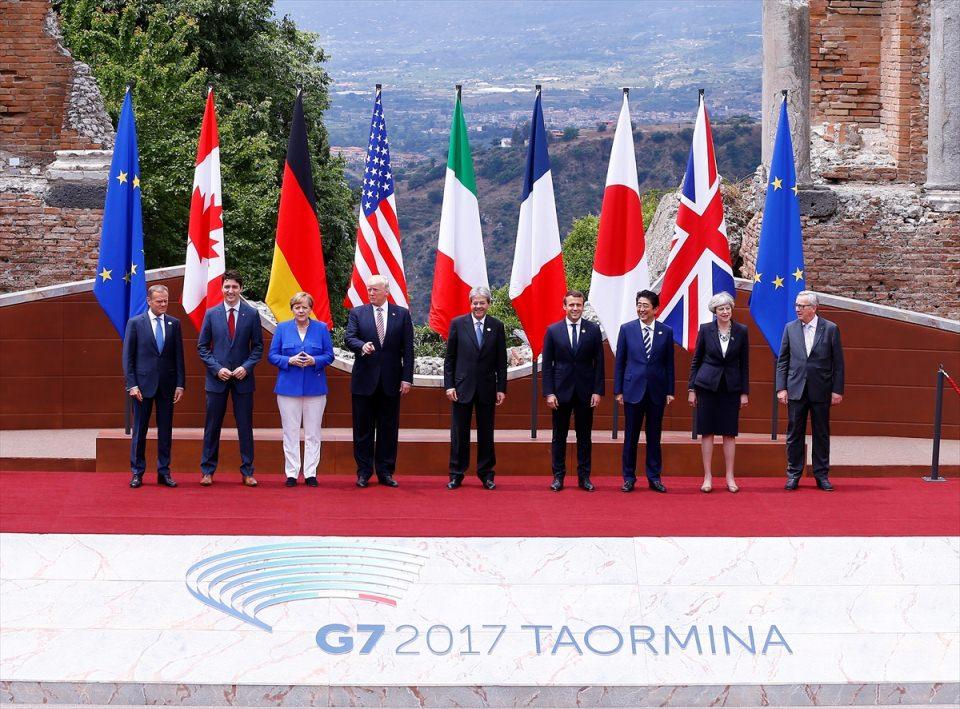 <p>AB Komisyonu Başkanı Jean-Claude Juncker de zirveye ilişkin "Şüphesiz ki en zor G7 zirvesi. AB, bir anlaşma çıkması için her şeyi yapacak." diye konuştu.</p>
<p> </p>