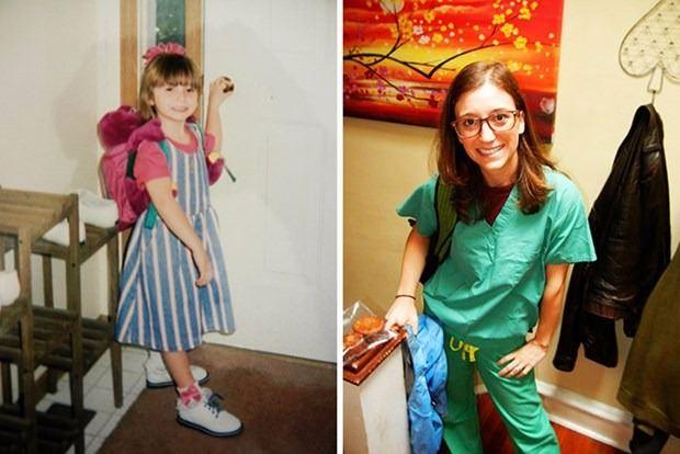 <p>Okula başladıkları ilk gün ile mezun oldukları son güne ait fotoğrafları aynı karede birleştiren kullanıcılar hem ilginç fotoğraf kareleri paylaştı hem de yıllar içindeki değişimlerini gözler önüne serdi.</p>
