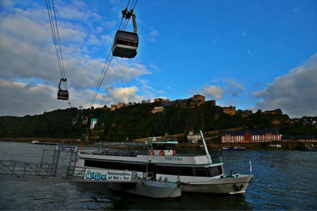 <p>Koblenz'in şehir merkezinde teleferikler ve renkli manzaralar sizleri bekliyor olacak.</p>