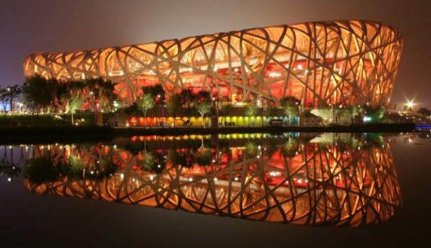 <p>Beijing National Stadium (Beijing, China)</p>

<p> </p>
