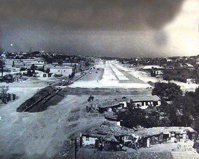 <p>57. Aksaray'daki Vatan Caddesi (1950'li yıllar)</p>
