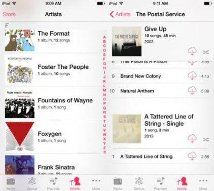 <p><strong>Müzik albümleri</strong><br />Yeni işletim sisteminde göze çarpan hatalar arasında müzik albümleri bulunuyor. Daha önce bir şarkıcının albümleri ayrı ayrı açılabiliyorken, iOS 7’de ise seçilen şarkıcının tüm albümleri alt alta sıralanıyor. Bu yüzden şarkı dinlerken seçilen şarkıcının farklı albümlerine geçiş yapılabiliyor.</p>