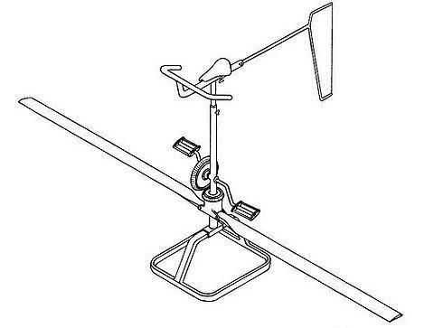 <p>Tek Kişilik Helikopter (1977-Harry) Ulaşım problemini kökten çözebilecek harika bir buluş. Pervaneleri pedallar yardımı ile çalışıyor. Hem hızlı hem de yakıt sorunu yok. Sorun mu ne? Sorun normal bir insan gücünün havalanacak kadar hızlı pedal çevirememesi. Diğer bir değişle üzerinde insan varken alet uçamıyor. Ama Hulk gibi yakın bir arkadaşınız varsa bu durum değişebilir.</p>