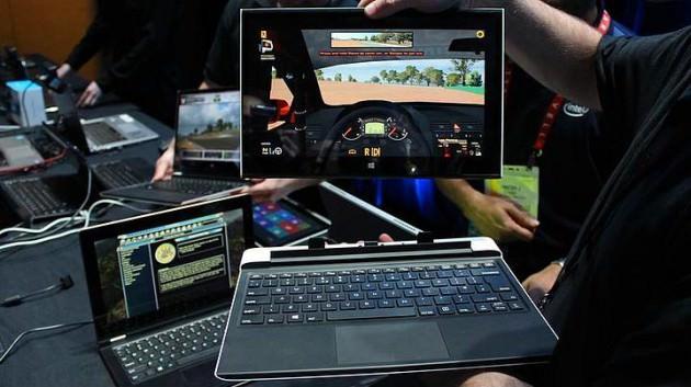 1- Intel'in gelecek için hazırladığı dizüstü bilgisayar.