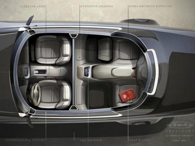 <p>Bütün bu gelişmeler üzerine Rus İnternet sitesi www.cardesign.ru, yine Rus otomobil tasarım üreticisi ve Formula 1 takımı Marussia ile işbirliği içinde 'Başkan için bir otomobil' yarışması düzenlediğini duyurdu.</p>