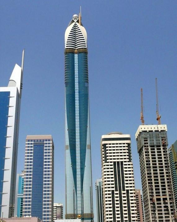 <p>43. Rose Tower<br />Dubai, UAE, 333m </p>