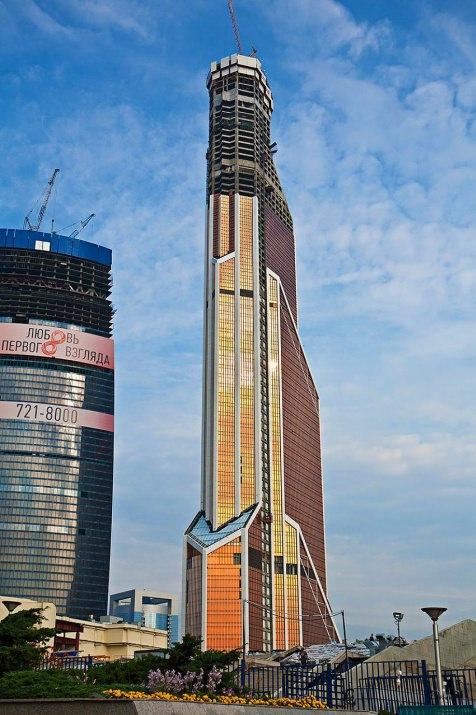 <p>38. Mercury City Tower<br />Moscow, Russia, 339m</p>