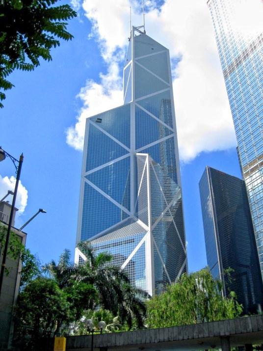 <p>26. Bank of China Tower<br /> Hong Kong, Hong Kong, 367m</p>