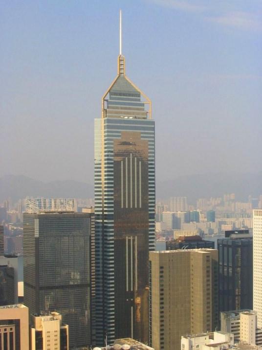 <p>25. Central Plaza<br />Hong Kong, Hong Kong, 374m </p>