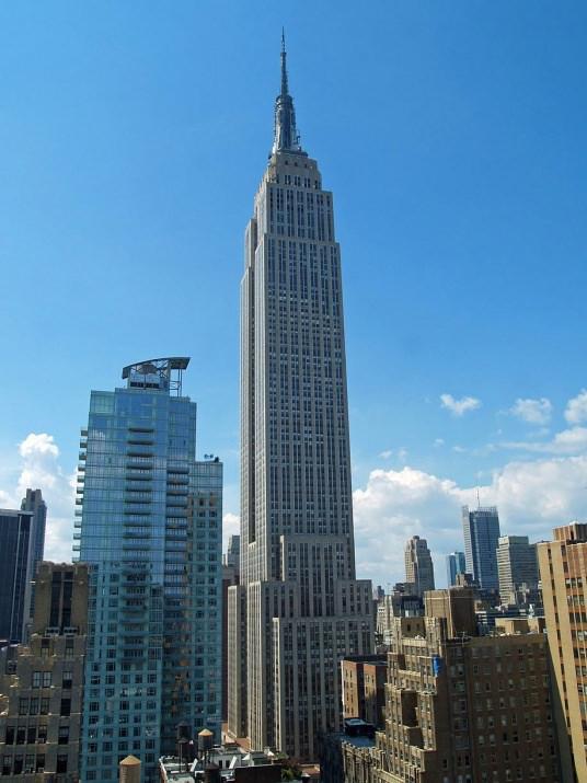 <p>22. Empire State Building<br />New York City, USA, 381m </p>