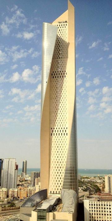 <p>16. Al Hamra Firdous Tower<br /> Kuwait City, Kuwait, 413m</p>