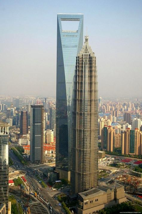 <p>14. Jin Mao Tower<br />Shanghai, China, 421m </p>