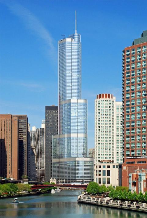 <p>13. Trump International Hotel and Tower<br />Chicago, USA, 423m </p>