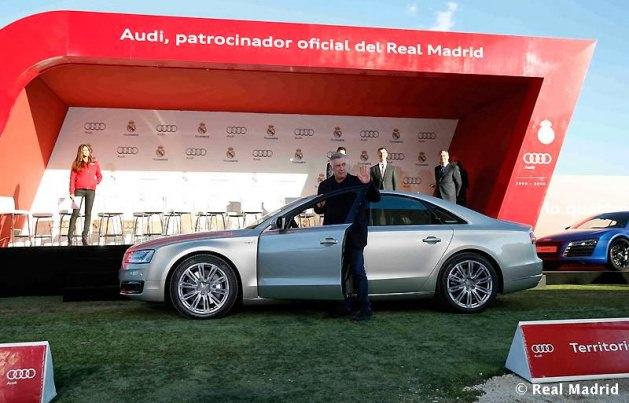 <p>Real Madrid futbol takımının teknik direktörü Carlo Ancelotti A8 4.2 TDI seçerken en çok merak edilen Christiano Ronaldo ise RS6 avant modelini tercih etti.</p>