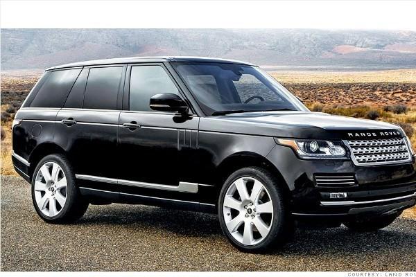 <p><strong>Range Rover<br /></strong><br />Lüks araç denince akla gelen ilk modellerden Range Rover'ın son modelinin ABD'deki satış fiyatı 83 bin dolardan başlıyor.</p>
