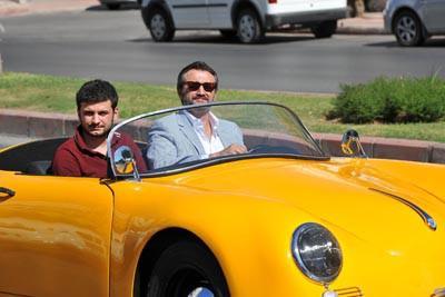 Antalya yollarında ilk elektirikli spor otomobili tanıtıldı...