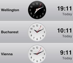 iPad’lerde iPhone’larda olduğu gibi standart olarak bir Saat/Alarm uygulaması bulunmuyordu. IOS6 ile birlikte hava durumu ve dünya saatlerini de gösterebilen bir Alarm/Saat uygulaması geldi. 
