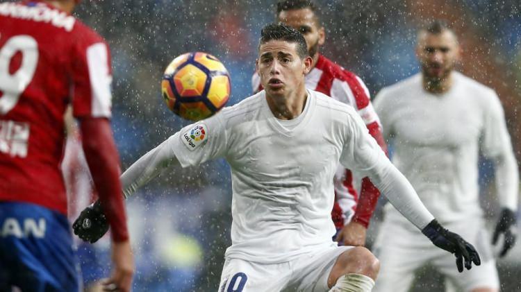 <p>87 - James Rodriguez - Real Madrid</p>
