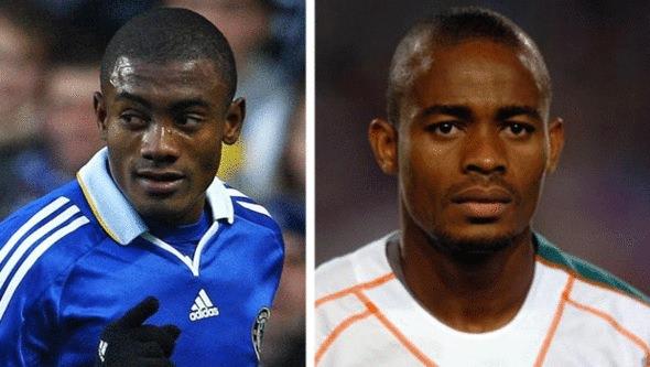 <p>Salomon Kalou-Bonaventure Kalou</p>

<p> </p>
