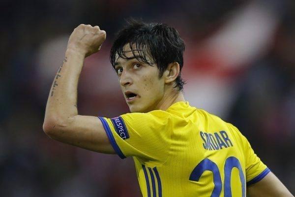 <p>23 - Serdar Azmoun</p>

<p>Takım: Rostov</p>
