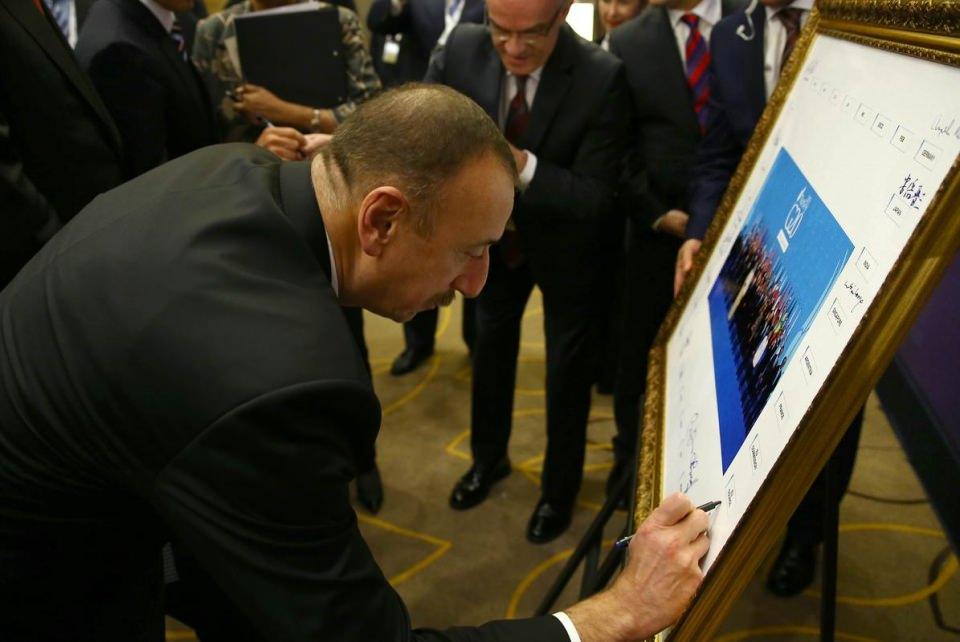 <p>Azerbaycan Cumhurbaşkanı İlham Aliyev</p>