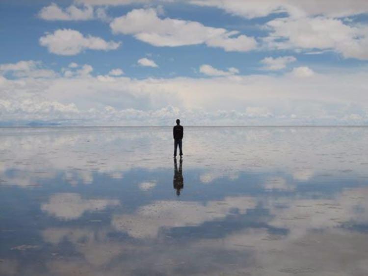 <p>Salar de Uyuni, Bolivya</p>