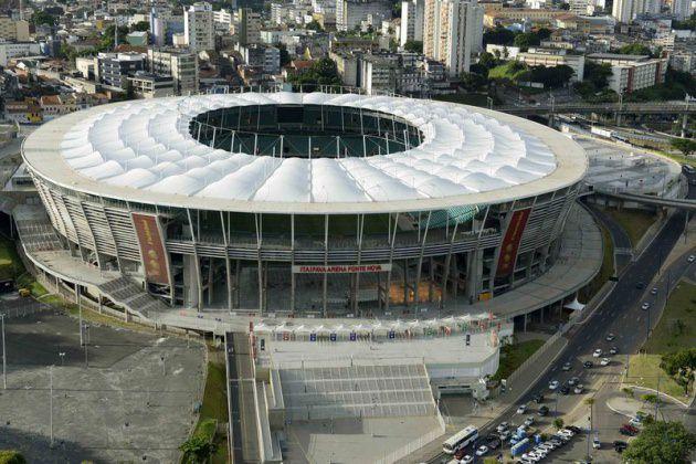 <p><strong>Stat:</strong> Arena Fonte Nova<br /><strong>Şehir:</strong> Salvador<br /><strong>Kapasite:</strong> 51.708</p>