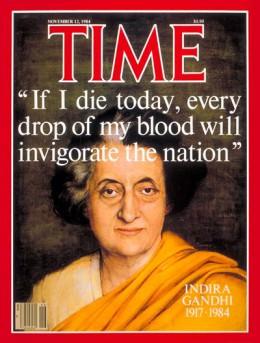 1984 – Indira Gandhi