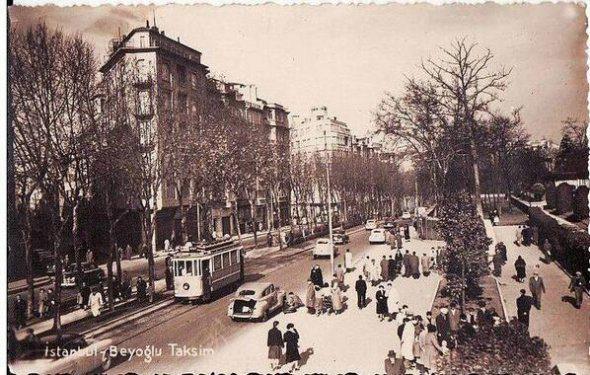 <p>(1940‘lı yıllar) Taksim</p>