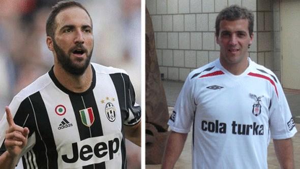 <p>Gonzalo Higuain-Federico Higuain</p>