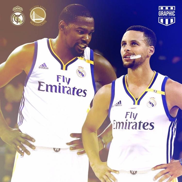 <p>Golden State Warriors - Real Madrid</p>