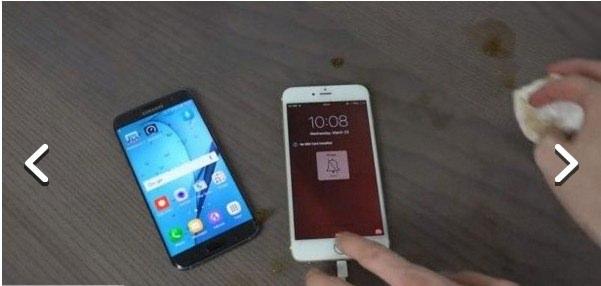 <p>Bu da yetmiyor buzu eritebilmek için sıcak su her iki telefonada dökülüyor. </p>

<p> </p>
