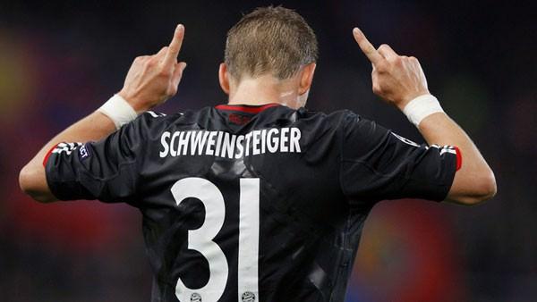 28. Bastian Schweinsteiger - Bayern Münih